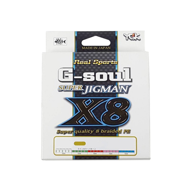 YGK G-Soul Super Jigman X8 200m