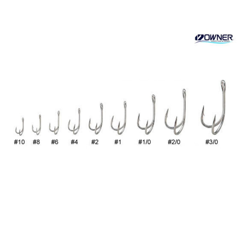 เบ็ดสองทาง Owner Stinger Double SD-36 #3/0