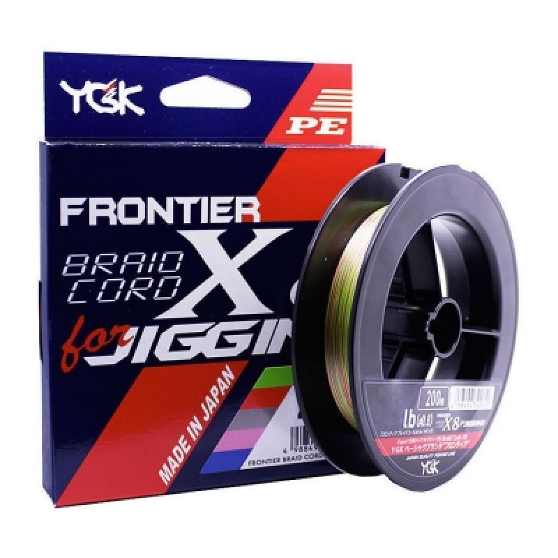 YGK FRONTIER BRAID CORD X8 for JIGGING
