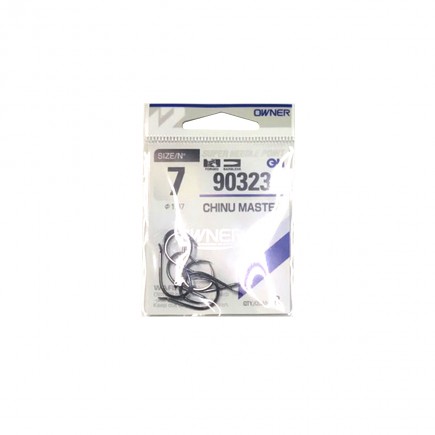 เบ็ดตูดแบน Cutting Point-Chinu Black #90339/7